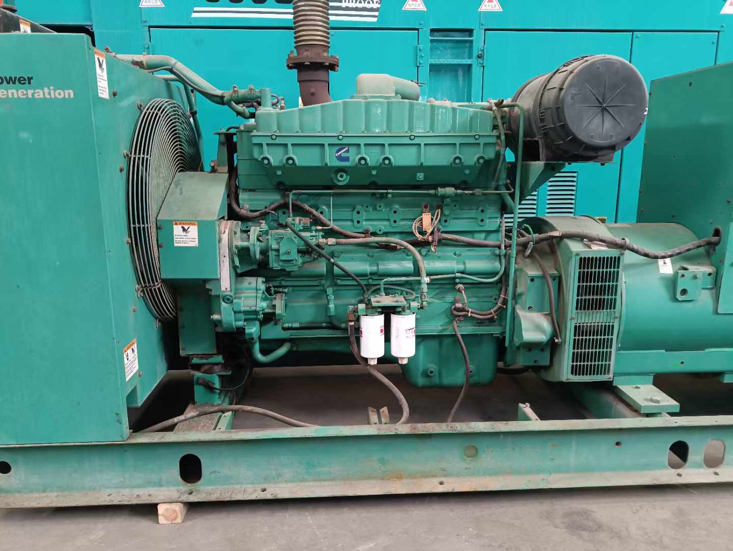 修水过载会对 600kW 柴油发电机组造成哪些损害?